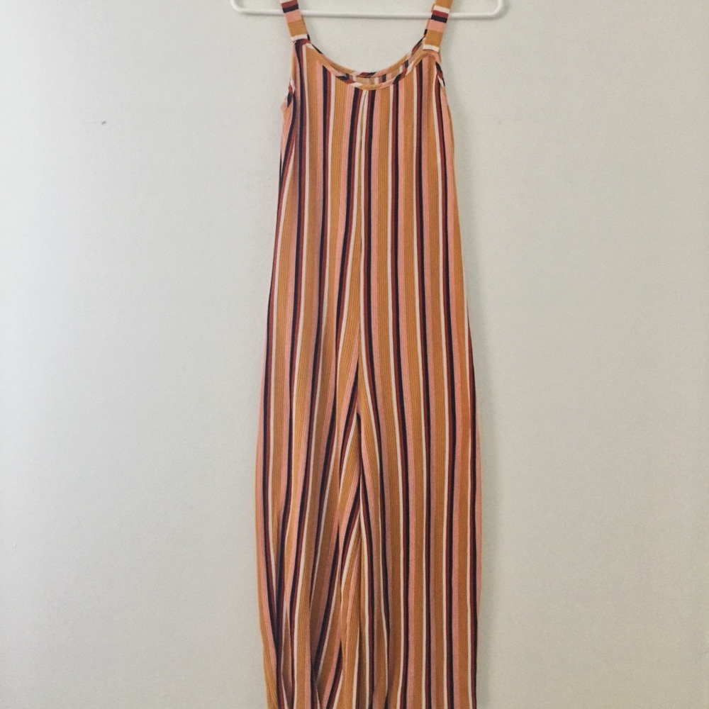 Striped Jumpsuit